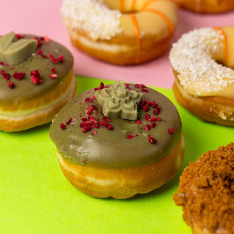 "Veganuary Special" Mini-Donut Geschenkbox (VG)