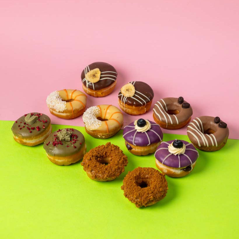 "Veganuary Special" Mini-Donut Geschenkbox (VG)