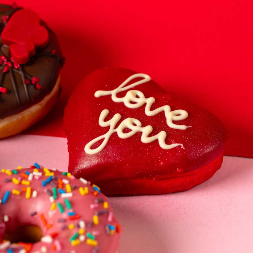 "Vegan Valentine's" Donut Geschenkbox