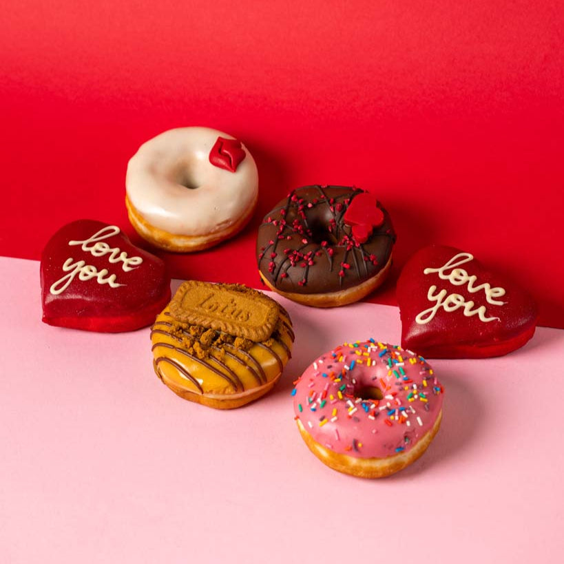 "Vegan Valentine's" Donut Geschenkbox