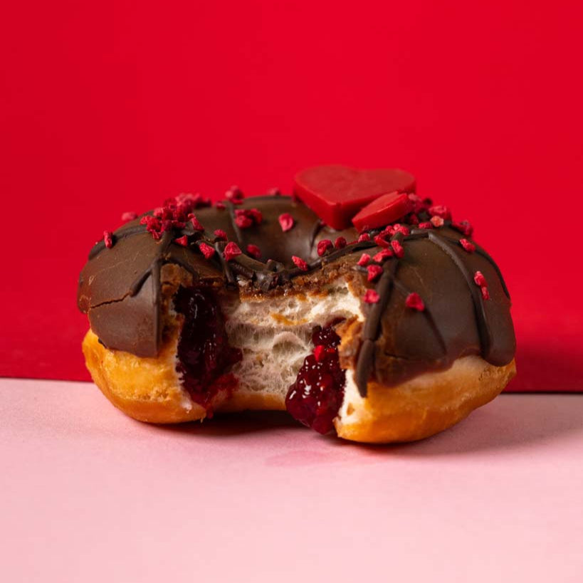 "Vegan Valentine's" Donut Geschenkbox