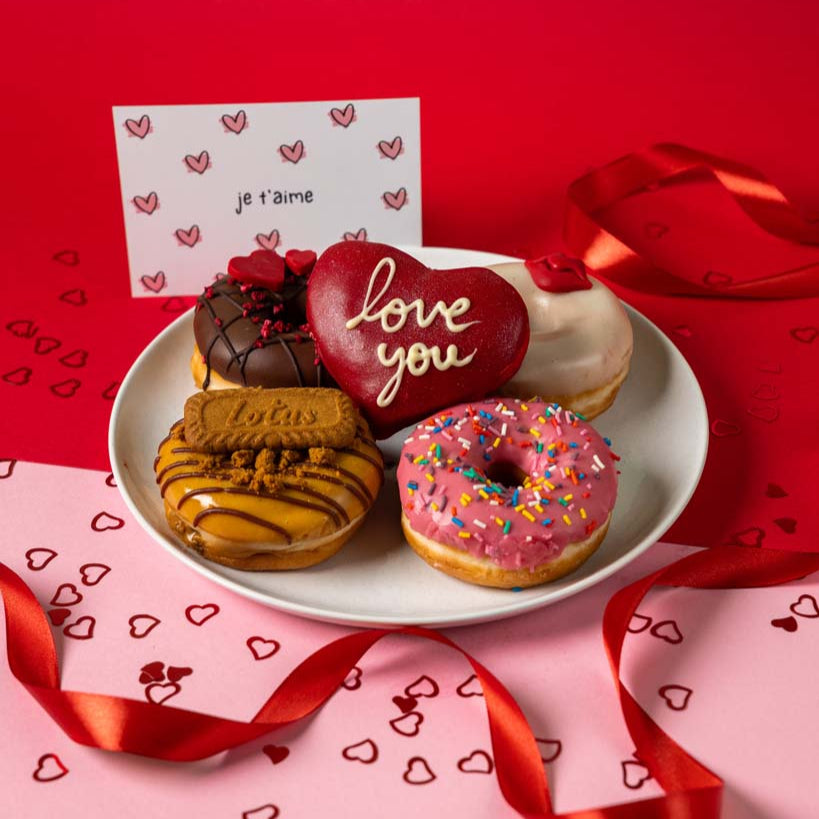 "Vegan Valentine's" Donut Geschenkbox