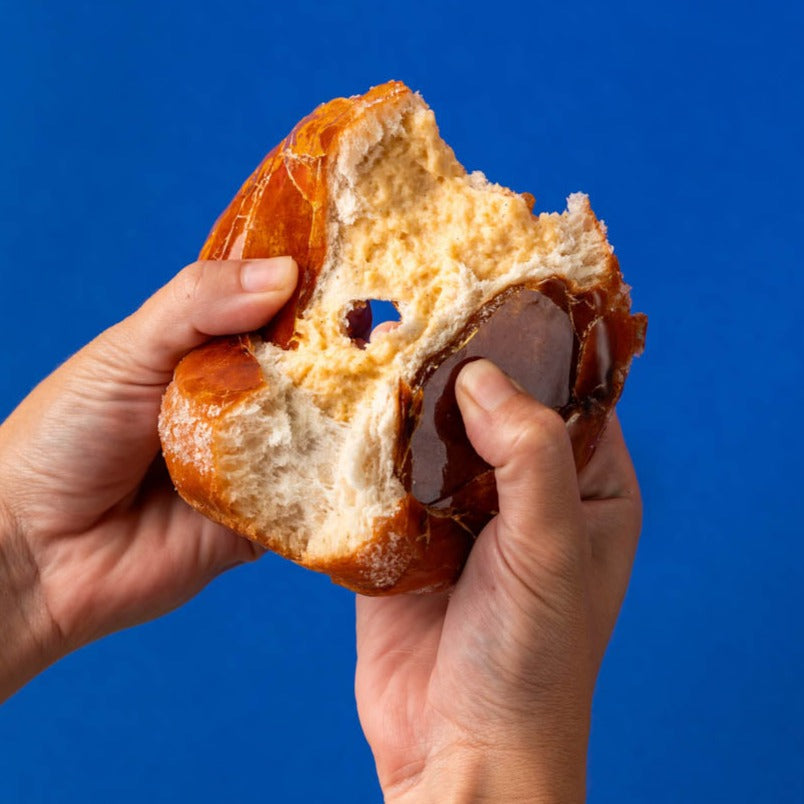 Crème Brûlée Donut Geschenkbox (vegan)