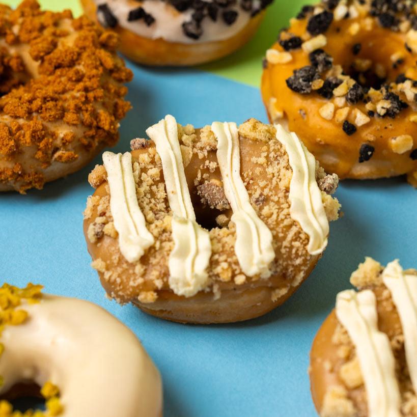 "Coffee Break" Mini-Donut Geschenkbox (vegan)