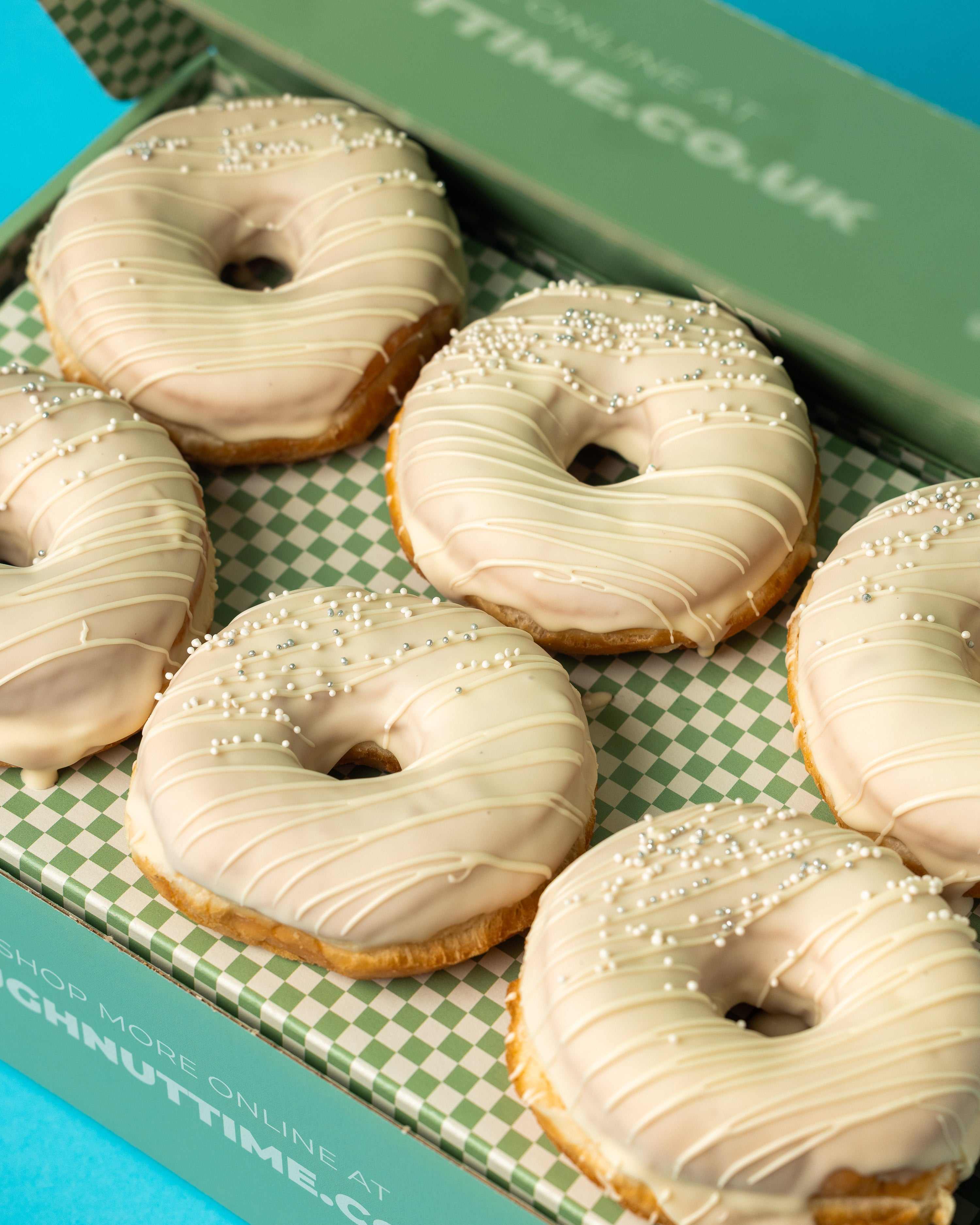 "Something White" Hochzeits-Donut Geschenkbox (VG)