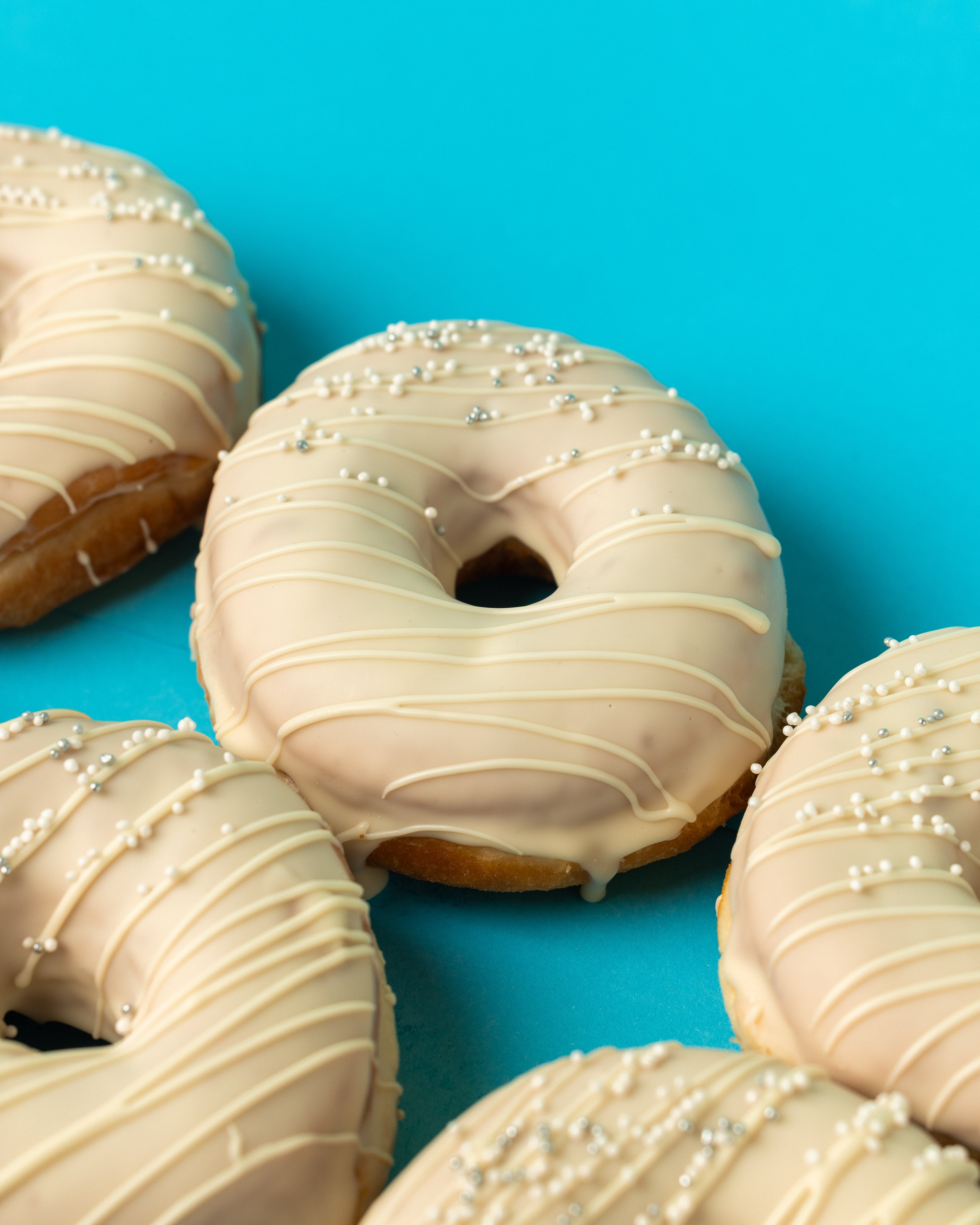 "Something White" Hochzeits-Donut Geschenkbox (VG)