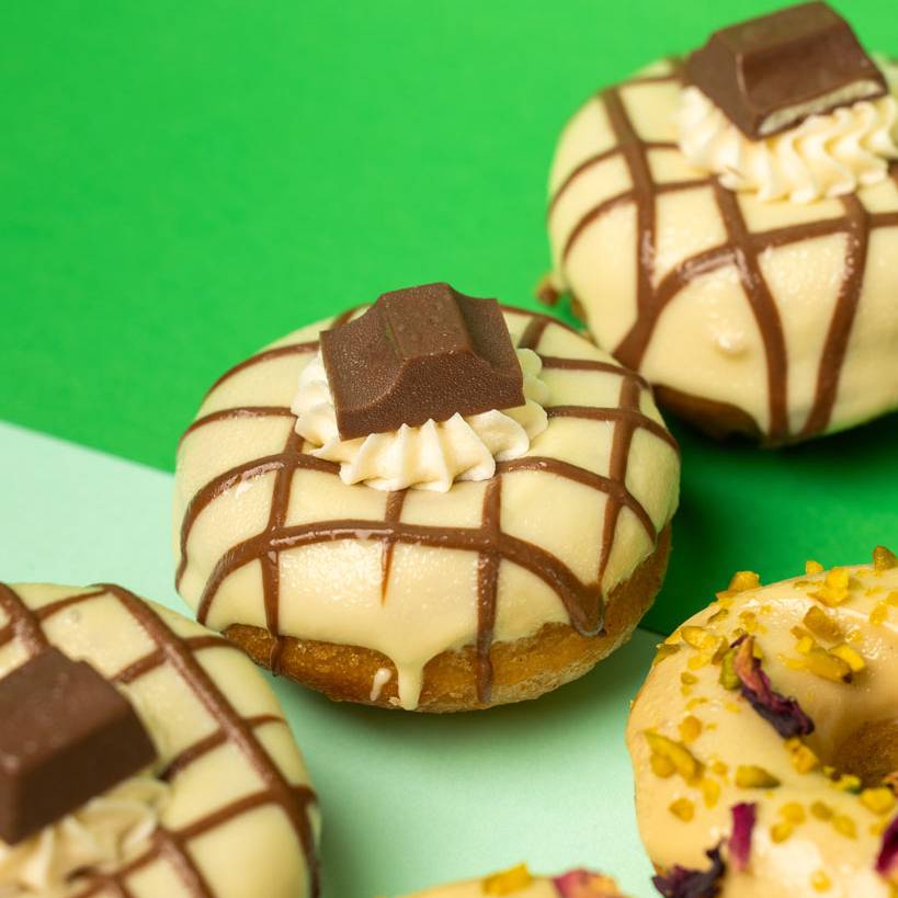 "Choccy Squad" glutenfreie Mini Kuchen-Donut Geschenkbox