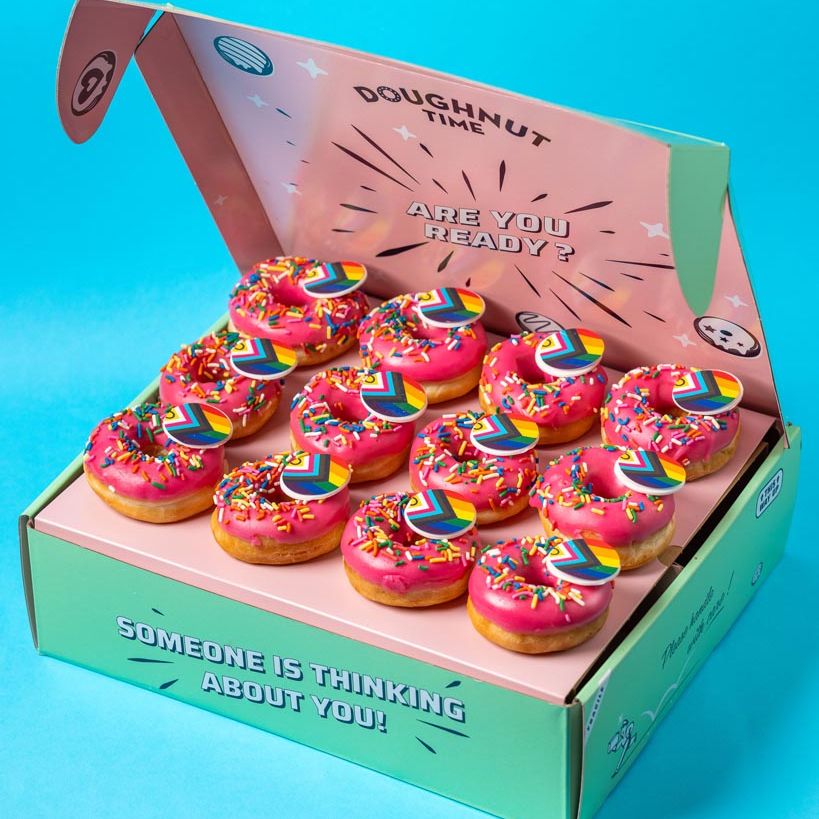 "Pride Month Special" Mini-Donut Geschenkbox (VG)