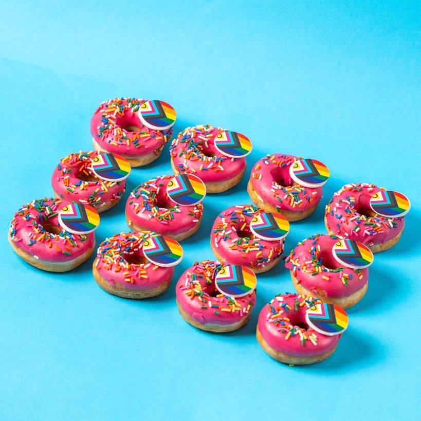 "Pride Month Special" Mini-Donut Geschenkbox (VG)