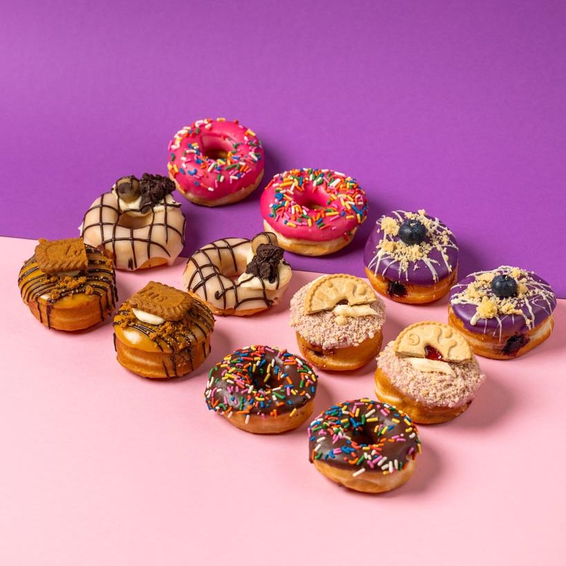 "Vegan Selection" Mini-Donut Geschenkbox (VG)